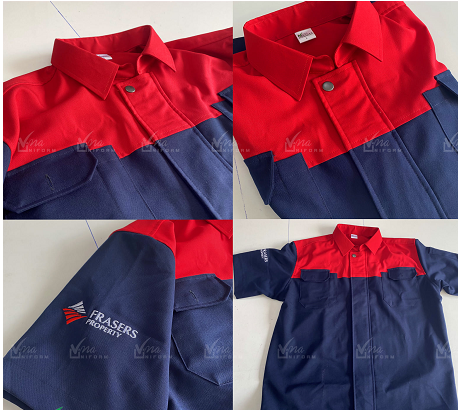 NHỮNG MẪU ÁO CÔNG NHÂN SỬ DỤNG CHẤT LIỆU KAKI THUN